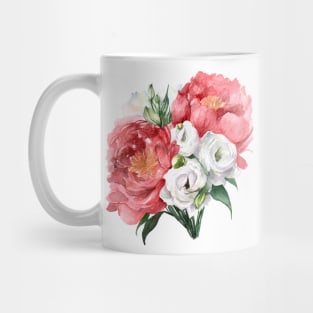 Peony Bouquet Mug